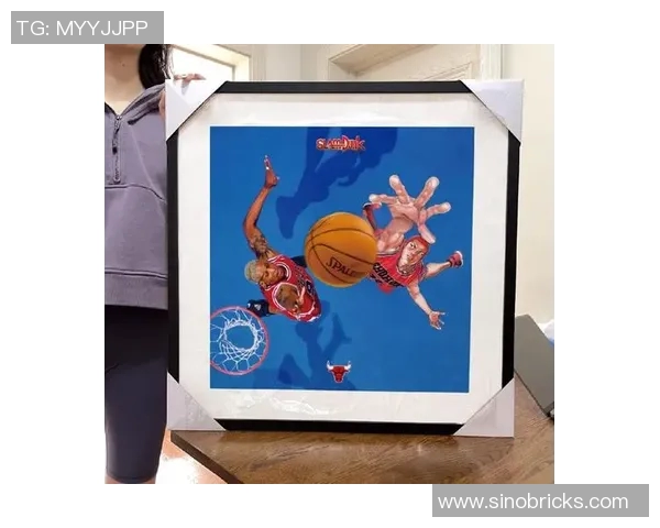 相框中的篮球明星瞬间定格运动激情与梦想的交汇